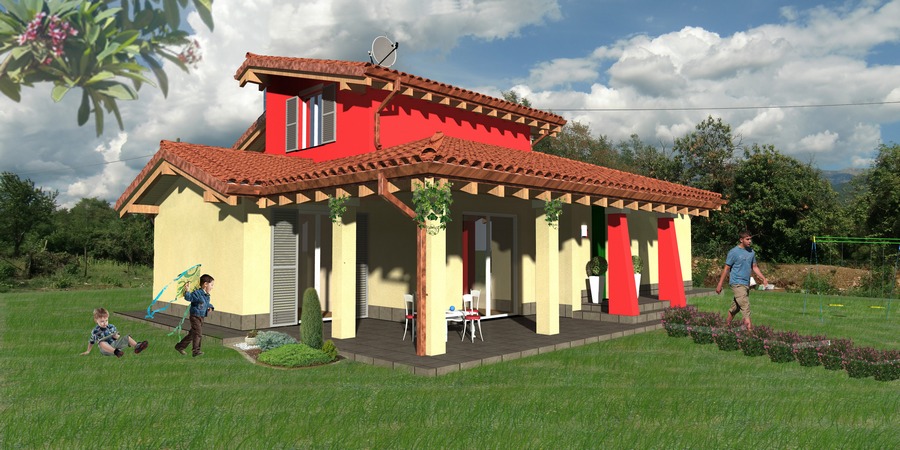 Nuova villa in Bioedilizia